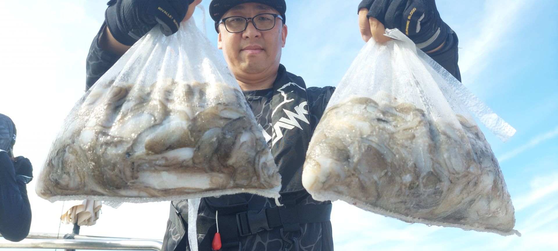 홍원항  골드스타1호 주꾸미조황 입니다