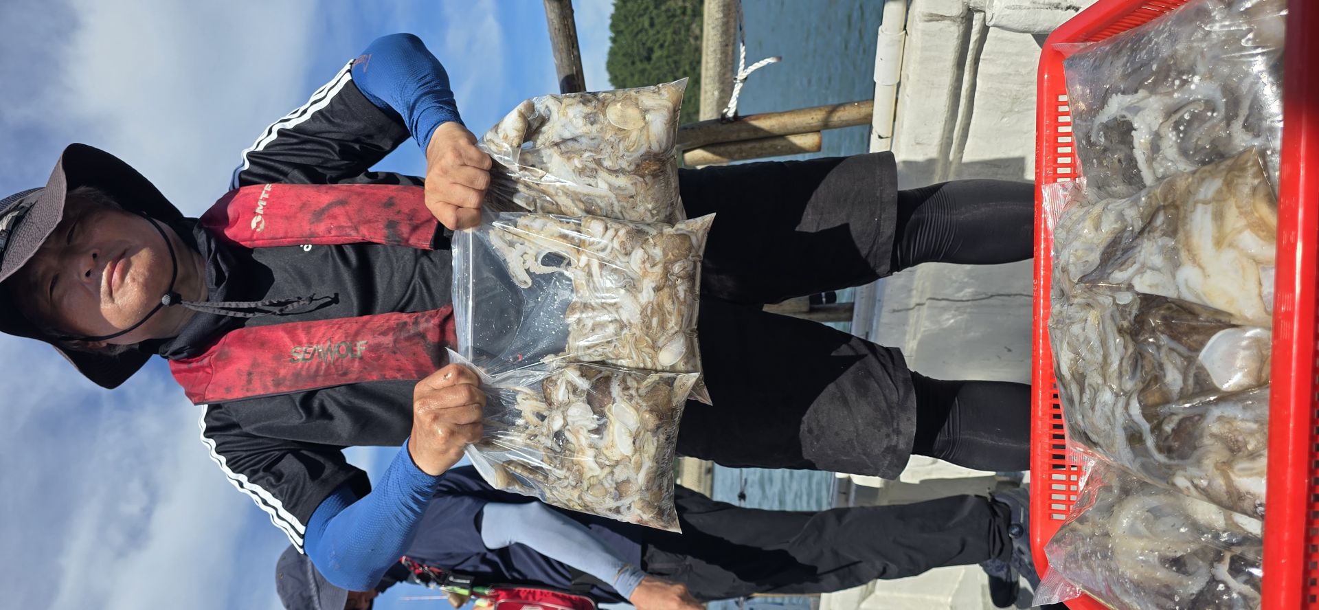 9월3일 홍원항 골드스타호 주꾸미조황